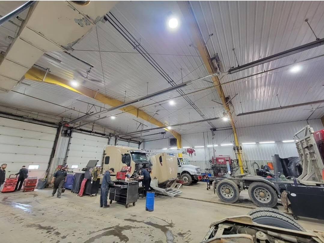 Steel Panelling for shop interior